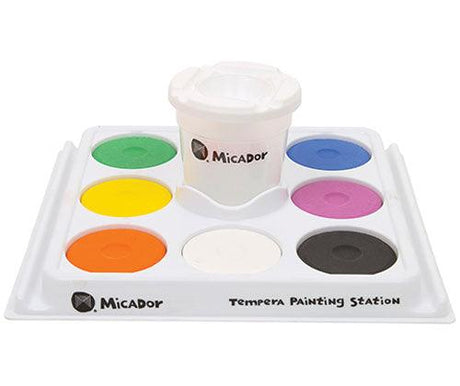 Micador Tempera Painting Station Pack of 8 - Zart