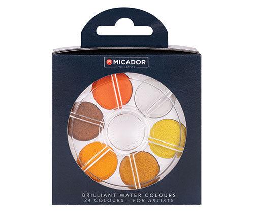 Koh-I-Noor Brilliant Watercolour Paint Discs - Zart