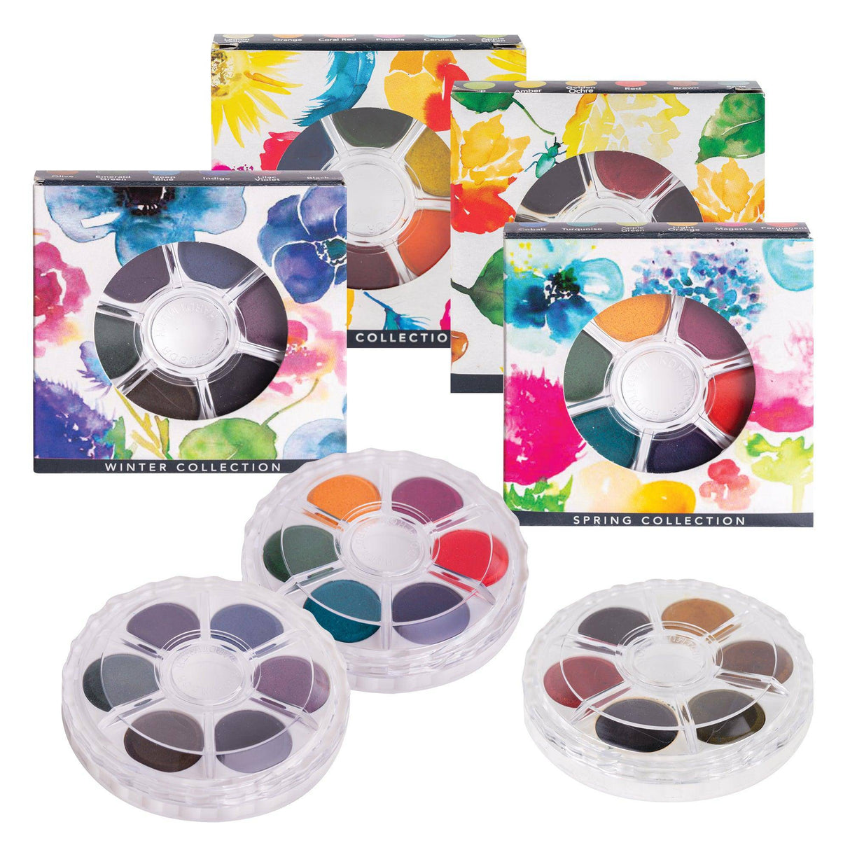 Koh-I-Noor Disc Watercolour Paint Seasons Collections - Zart