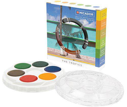 Micador Watercolour Paint Discs Designer Series - Zart