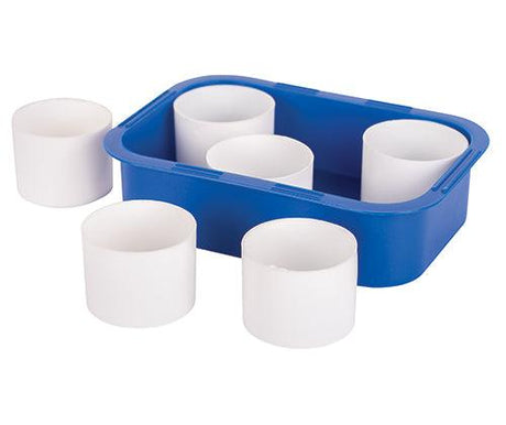 Paint Pots with Tray Pack of 6 - Zart