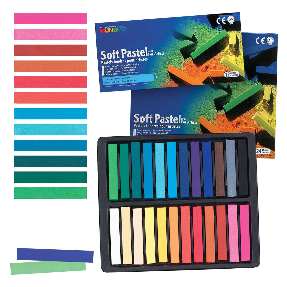 Mungyo Dry Pastel Sets - Zart