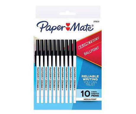 Paper Mate Kilometrico Ballpoint Pens Pack of 10 - Zart