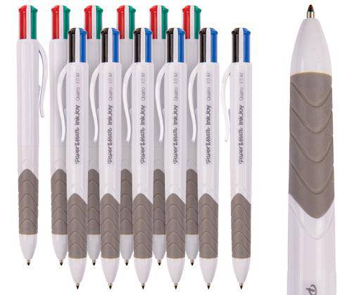 Paper Mate Quatro Retractable Ballpen 4 Colours - Zart