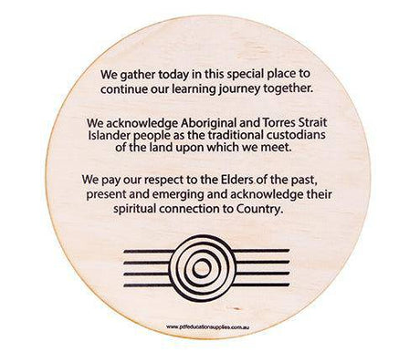 Sign Acknowledgement Of Country - Zart