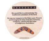 Sign Business Acknowledgement Of Country - Zart