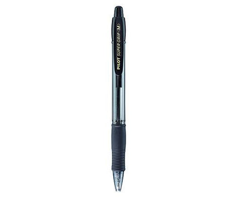 Pilot Super Grip Ballpoint Pen Black - Zart