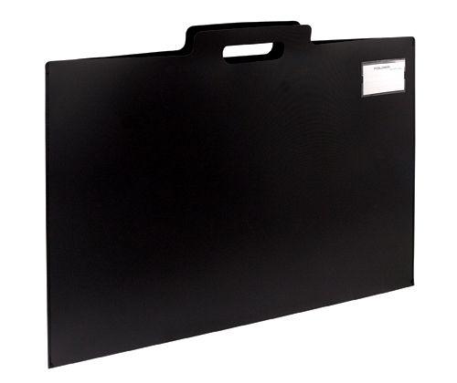 Vinyl Black Folio Bag A2 - Zart