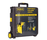 Portable Folding Crate Trolley 37 x 37 x 42cm - Zart