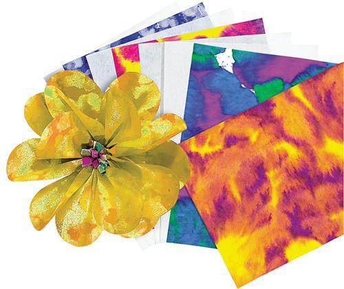 Colour Diffusing Paper 23 x 30cm Pack of 50 - Zart