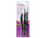 Sculpey tool Starter Set Pack of 3 - Zart