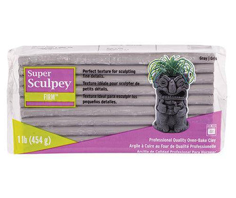 Super Sculpey 454g Grey - Zart