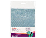 Sculpey Texture Sheets Pack of 2 - Zart