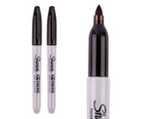 Sharpie Permanent Marker Extreme Black Pack of 2 - Zart