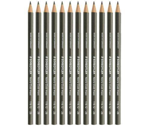 Noris Maxi Blacklead Pencils Pack of 12 - Zart