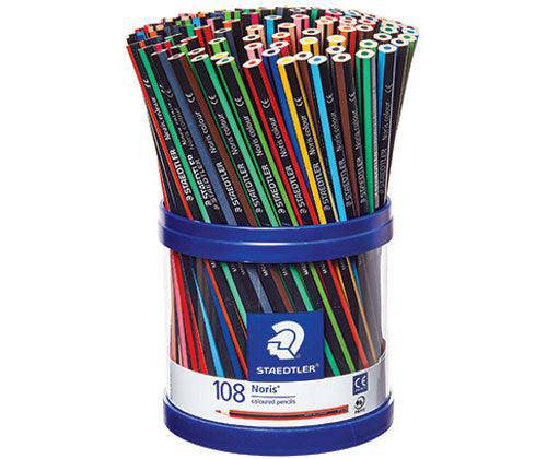 Staedtler Noris Coloured Pencils Assorted Pack of 108 - Zart