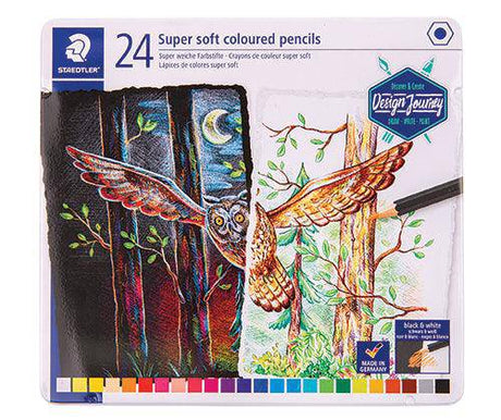 Staedtler Soft Pencils Assorted Pack of 24 - Zart