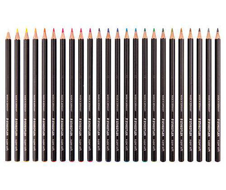 Staedtler Soft Pencils Assorted Pack of 24 - Zart