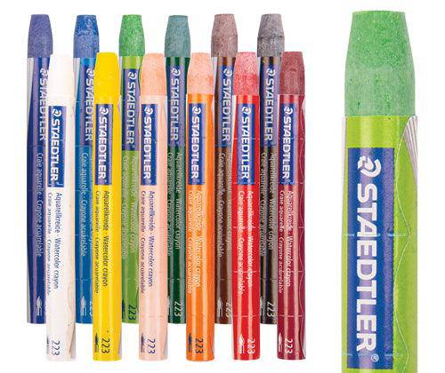 Staedtler Coloured Watercolour Crayons - Zart