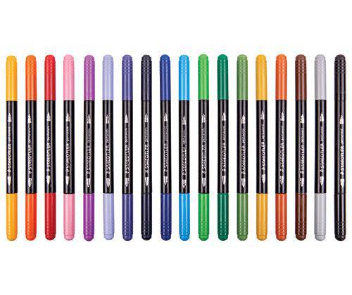 Staedtler Double-Ended Permanent Pens - Zart