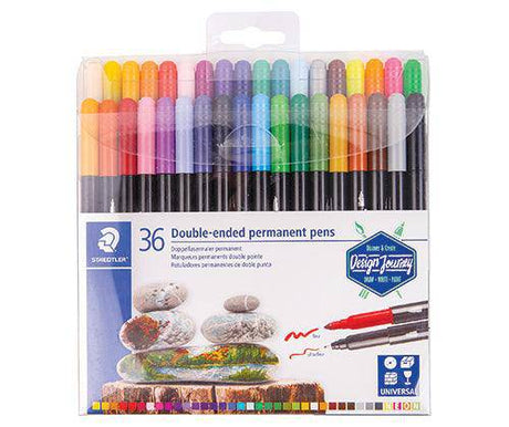 Staedtler Double-Ended Permanent Pens - Zart