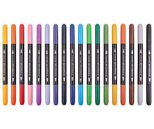 Staedtler Double-Ended Permanent Pens - Zart