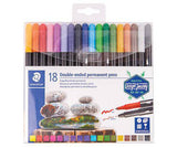 Staedtler Double-Ended Permanent Pens - Zart