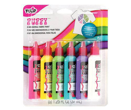 Tulip Dimensional Puffy Paint Pack of 6 - Zart