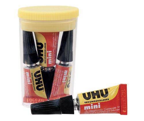 UHU Superglue Minis 3 x 1g - Zart