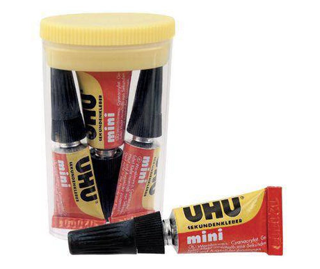 UHU Superglue Minis 3 x 1g - Zart