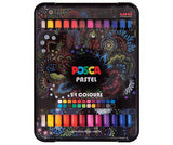 POSCA Wax Pastels Sticks Pack of 24 - Zart