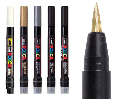 POSCA Marker Brush Tip Sets - Zart