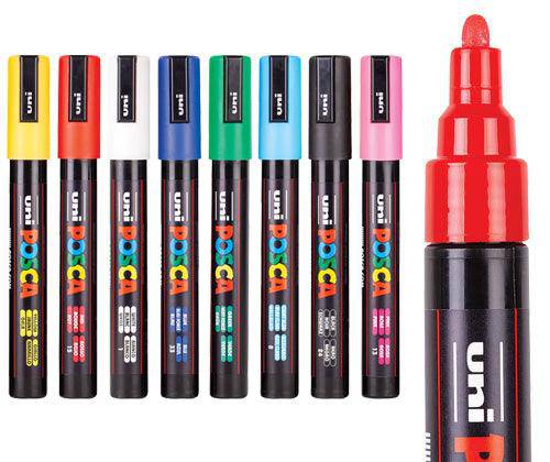 POSCA Marker Bullet Sets - Zart