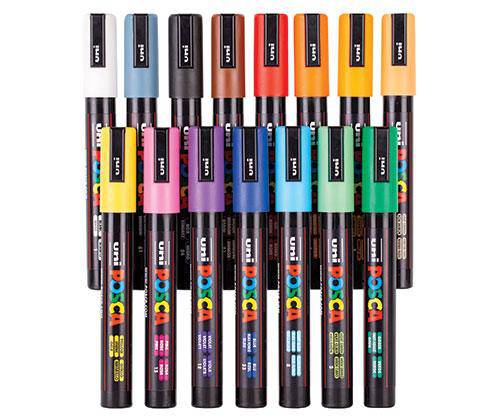 POSCA Marker Bullet Sets - Zart