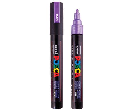 POSCA Marker Bullet Metallic Colours Pack of 8 - Zart