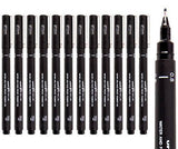 Uni Pin Fine Line Pen Pack of 12 - Zart