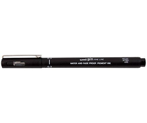 Uni Pin Fine Line Pen Pack of 12 - Zart