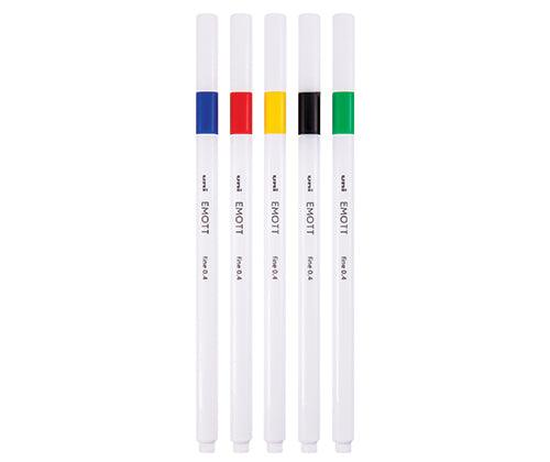 Uni Emott Fineliner Coloured Pen Sets - Zart