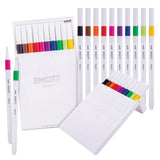 Uni Emott Fineliner Coloured Pen Sets - Zart