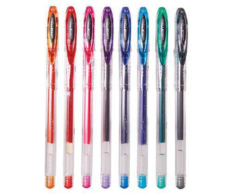 Signo Gel Ink Pen 0.7mm Assorted Pack of 8 - Zart