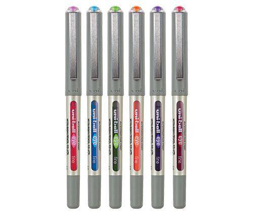 Uni-Ball Eye Pen Assorted Pack of 12 - Zart