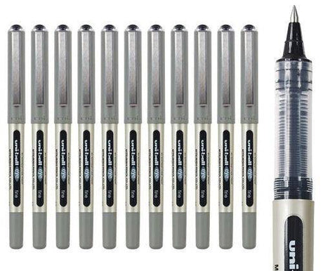 Uni-Ball Eye Pen Black Pack of 12 - Zart