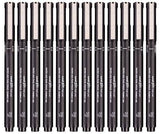 Uni Pin Fine Line Pen Assorted Pack of 12 - Zart