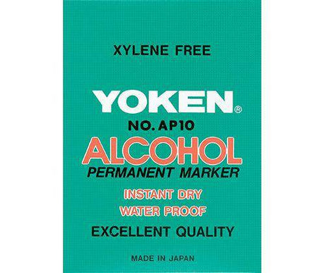 Yoken Markers Bullet Coloured Pack of 12 - Zart