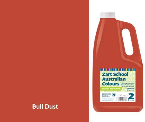 Zart School Australian Colours Paint 2L Bottles - Zart