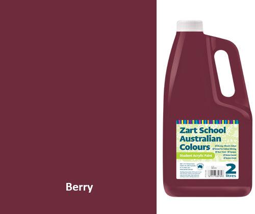 Zart School Australian Colours Paint 2L Bottles - Zart