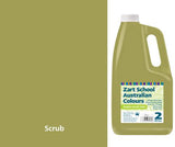 Zart School Australian Colours Paint 2L Bottles - Zart