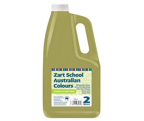 Zart School Australian Colours Paint 2L Bottles - Zart