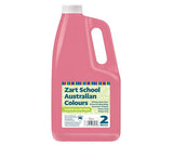 Zart School Australian Colours Acrylic Paint 2L Assorted Pack of 6 - Zart