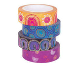 Washi Tape Contemporary Australian Indigenous Pack of 8 - Zart